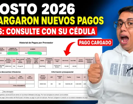 Imagen sobre el pago cargado de Agosto IMG
