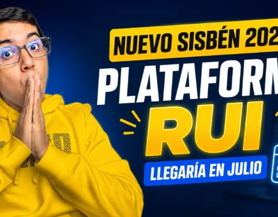 Imagen de información de la plataforma RUI en 2026