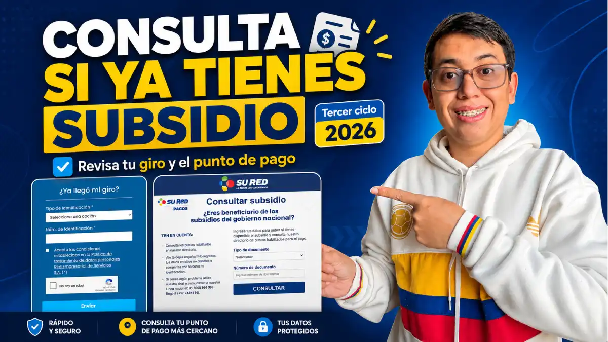 Imagen sobre si tienes subsidio disponible en junio 2026