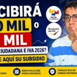 ¿Recibirá 500 mil o 114 mil en Renta Ciudadana e IVA 2026? Verifique aquí su subsidio. 3 Imagen sobre si recibirán los 500 mil o 114 mil de Renta e IVA junio 2026