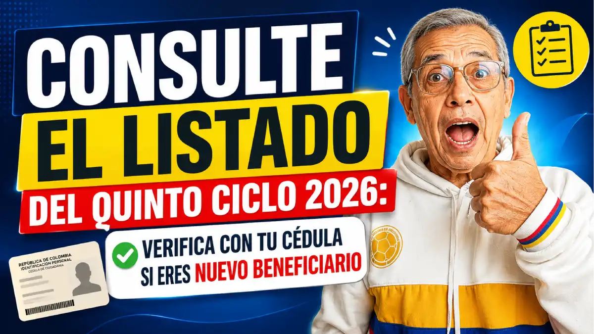Imagen de que adultos mayores Consulte el listado de beneficiarios junio 2026