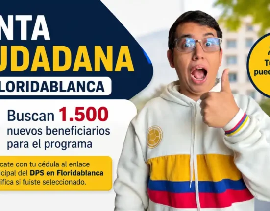Imagen sobre nuevos beneficiario de Renta Ciudadana en Floridablanca
