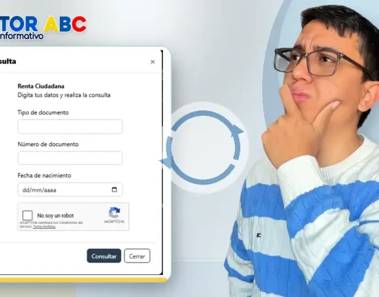 Wintor ABC observa el formulario de Renta Ciudadana ante las posibles actualizaciones de la consulta de beneficiarios.