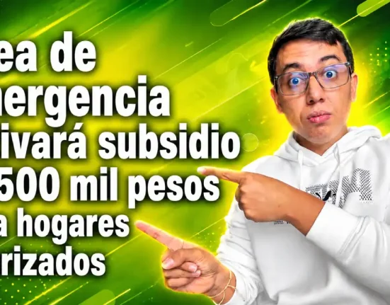 Imagen de que se activará subsidio de 500 mil a damnificados en 2026