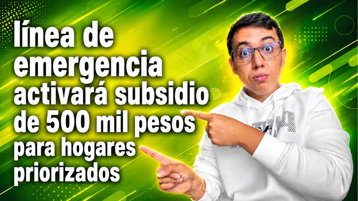 Renta Ciudadana: línea de emergencia activará subsidio de 500 mil pesos para hogares priorizados 1 Imagen de que se activará subsidio de 500 mil a damnificados en 2026