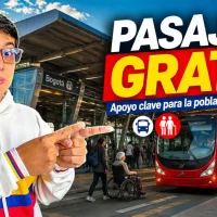 Imagen sobre el apoyo clave de pasajes gratis para la población vulnerable