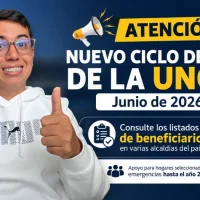 Imagen de listados de beneficiarios UNGRD en junio 2026