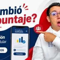 Imagen sobre que cambió su puntaje en el sisbén