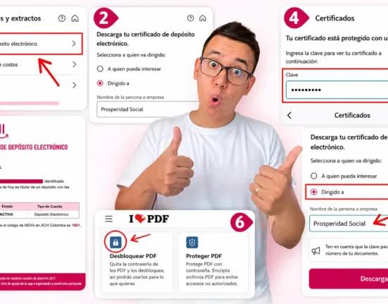 Aprende cómo descargar el certificado de la cuenta MOVii.
