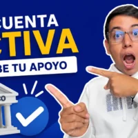 Imagen de registrar la cuenta bancaria para recibir el subsidio de sostenimiento