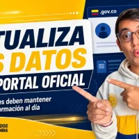 Imagen de actualizar datos en el portal oficial de Renta Joven