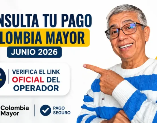Imagen del link oficial del Operador par entregar pagos en 2026