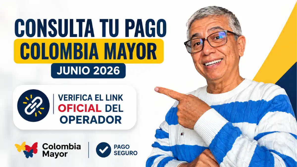 Imagen del link oficial del Operador par entregar pagos en 2026