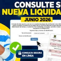 Imagen de la nueva liquidación en junio de IMG 2026