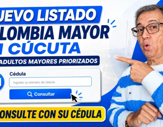 Imagen del nuevo listado de adultos mayores en cúcuta 2026