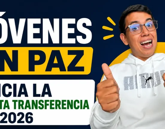 Imagen de sexta transferencia de Jóvenes en Paz 2026