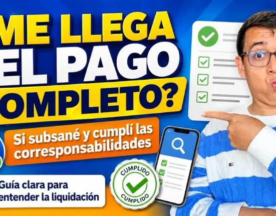 Imagen de que si subsané y cumplí me llegan los 500 mil pesos de Renta Ciudadana en 2026