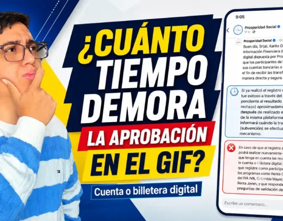 Imagen sobre Cuánto tiempo demora el estado activo en el GIF PARA RECIBIR MI SUBSIDIO