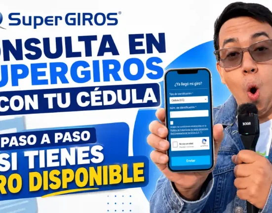 Imagen sobre la consulta en SuperGIROS con cédula