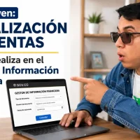 Imagen sobre la actualización de cuentas en el GIF