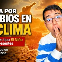 Imagen sobre los cambios en el clima y Condiciones tipo El Niño