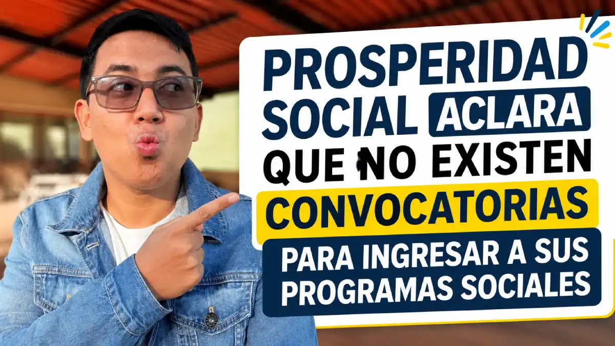 Prosperidad Social aclara que no existen convocatorias para ingresar a sus programas sociales 1 Imagen sobre las convocatorias de Prosperidad Social de los programas en 2026