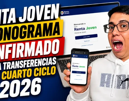 Imagen sobre el cronograma confirmado 4 ciclo de Renta Joven