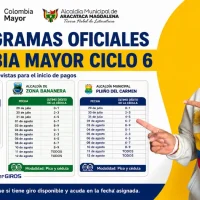 Imagen sobre los cronogramas oficiales para Colombia Mayor