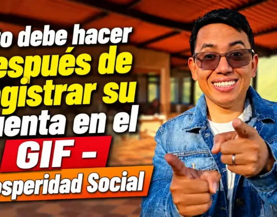 Imagen sobre que deben después de registrar su billeetra en el gif
