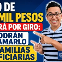 Imagen sobre familias beneficiarias cobrarán 500 mil pesos