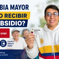 Imagen sobre las modalidades de pago para Colombia Mayor en julio 2026