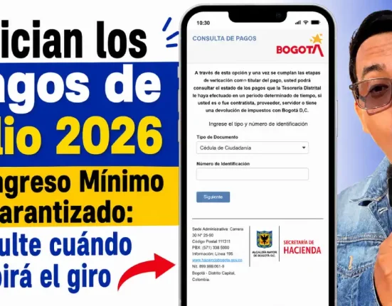 Imagen sobre que iniciaron los pagos de julio 2026 de IMG