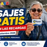 Pasajes Gratis septiembre 2026 iniciaron las recargas para beneficiarios en Bogotá