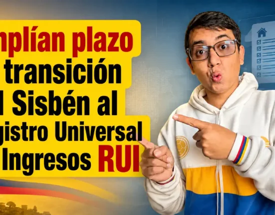Imagen sobre el plazo de transición del Sisbén al RUI