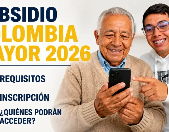 Adultos mayores reciben información sobre los requisitos e inscripción a Colombia Mayor en 2026