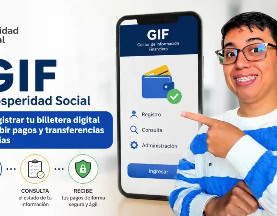 Imagen sobre como registrar tu billetera en el gif para recibir tus subsidios
