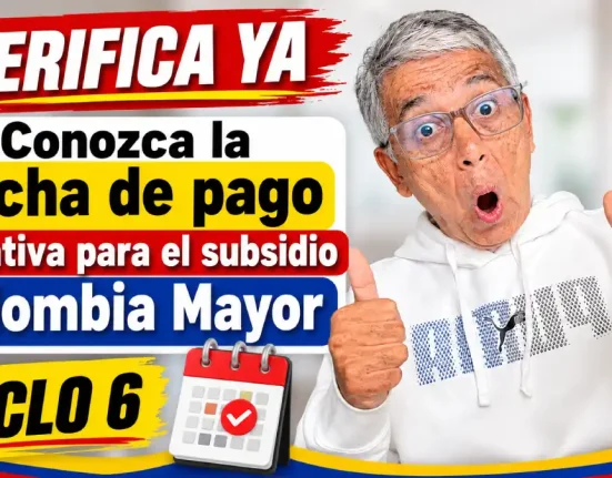 Imagen sobre la fecha tentativa para el subsidio de Colombia Mayor
