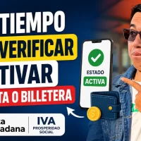 Imagen sobre verificar y activar la billetera y cuenta digital en el gif
