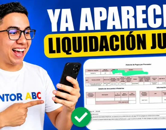 Imagen sobre que ya aparece liquidación en IMG de julio 2026