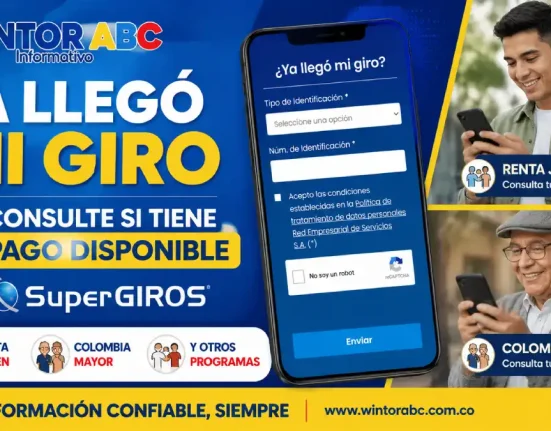 Consulta de giro disponible en SuperGIROS para beneficiarios de subsidios
