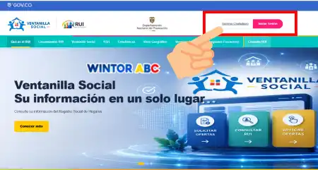 Así puede consultar la ficha del hogar en el RUI y saber quiénes y que datos la integran "verifique ya" 2 Captura de pantalla Ingreso Ciudadano