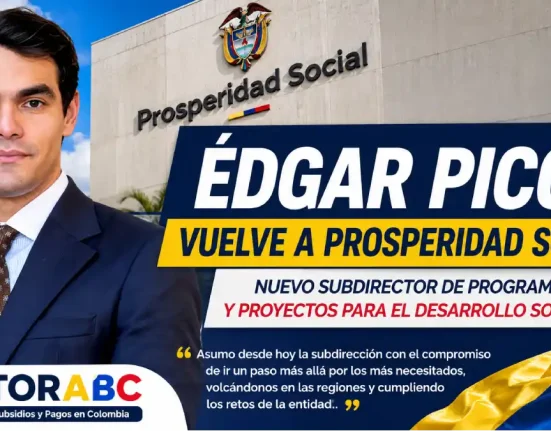 Édgar Picón, nuevo subdirector de Prosperidad Social y exdirector de Transferencias Monetarias