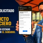GIF habilitado: pasos para registrar tu producto financiero y verificar tu estado 3 Imagen de Wintor ABC con celular mostrando el GIF habilitado