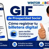 Winor ABC consultando el Gestor de Información Financiera GIF de Prosperidad Social desde un celular