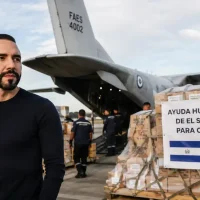 Imagen de Nayib Bukele y 100 toneladas de ayuda humanitaria a Colombia tras el terremoto