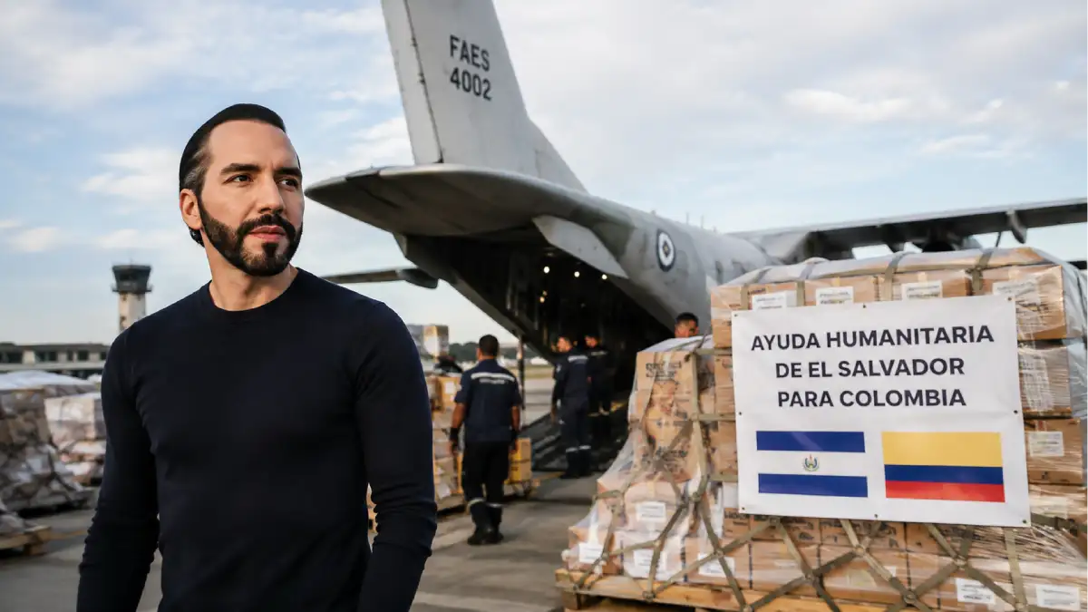 Nayib Bukele envía 100 toneladas de ayuda humanitaria a Colombia tras el terremoto 1 Imagen de Nayib Bukele y 100 toneladas de ayuda humanitaria a Colombia tras el terremoto