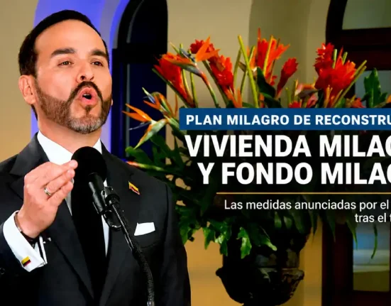 Plan Milagro de Reconstrucción, Vivienda Milagro y Fondo Milagro