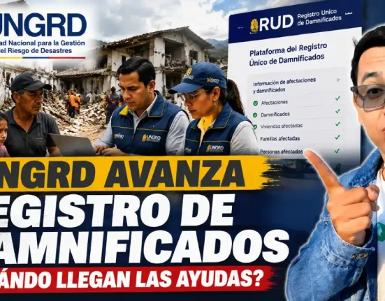 UNGRD avanza con registro de damnificados tras terremoto y consolida información para ayudas humanitarias