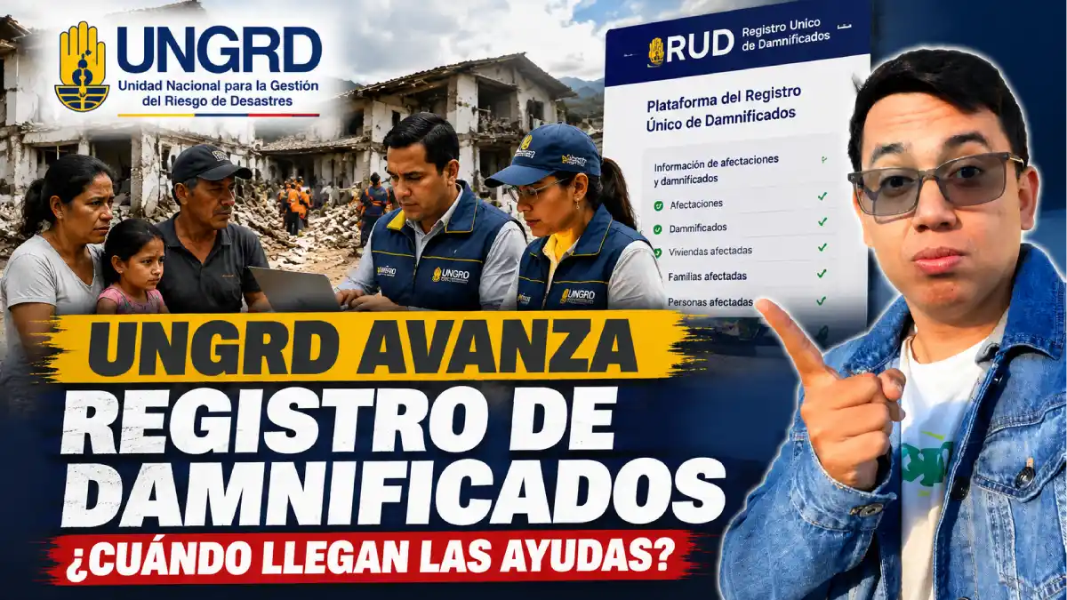 UNGRD avanza con registro de damnificados tras terremoto: qué sigue antes de las ayudas de emergencia 1 UNGRD avanza con registro de damnificados tras terremoto y consolida información para ayudas humanitarias