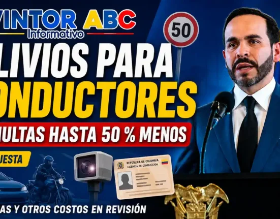 Abelardo De La Espriella anuncia alivios para conductores y propone bajar hasta 50 % las multas de tránsito.